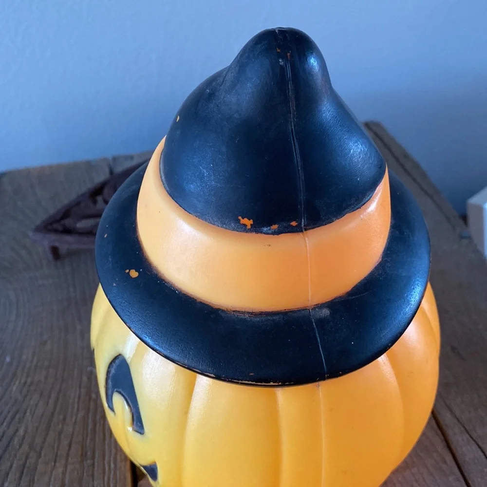 Vintage Empire Halloween Pumpkin Plastic Mold 1995 🎃